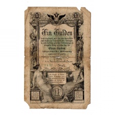 1 Gulden Államjegy 1866.