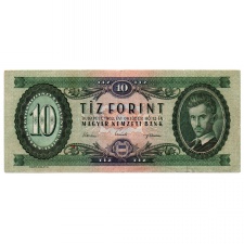 10 Forint Bankjegy 1962 VF - 01-es HÁTLAP - !!!