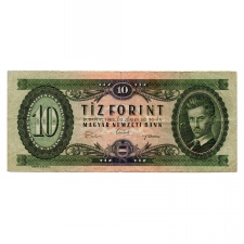 10 Forint Bankjegy 1969 F