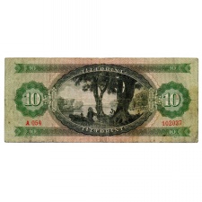 10 Forint Bankjegy 1969 F