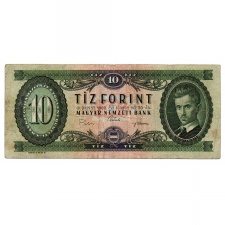 10 Forint Bankjegy 1969 F