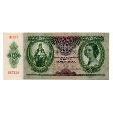 10 Pengő Bankjegy 1936 EF