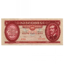 100 Forint Bankjegy 1975 VF 