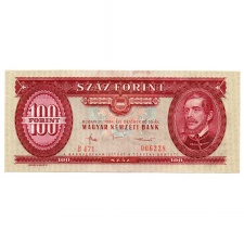 100 Forint Bankjegy 1984 UNC alacsonybb sorszámmal 006228