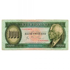 1000 Forint Bankjegy 1983 November C sorozat VG-F