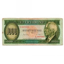 1000 Forint Bankjegy 1993 E sorozat F