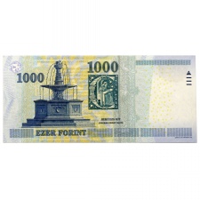 1000 Forint Bankjegy 2009 DB EF