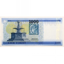 1000 Forint Bankjegy 2017 DB UNC alacsony sorszám