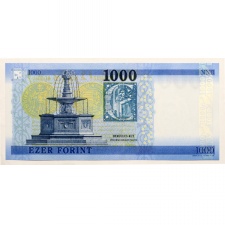 1000 Forint Bankjegy 2017 DH UNC nagyon alacsony sorszám