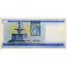 1000 Forint Bankjegy 2018 DB UNC alacsony sorszám