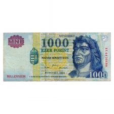 1000 Forint Bankjegy Millennium 2000 DA VF