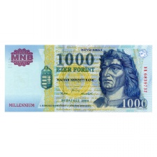 1000 Forint Bankjegy Millennium 2000 DB UNC