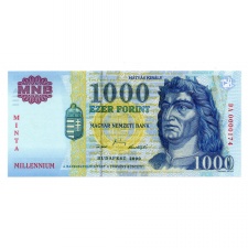 1000 Forint Bankjegy Millennium 2000 MINTA