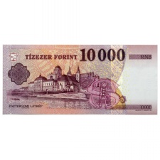 10000 Forint Bankjegy 2014 AD UNC forgalmi sorszám