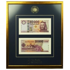 10000 Forint Bankjegy 2014 MINTA pár Fejlődés és Tradíció