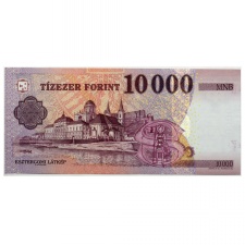 10000 Forint Bankjegy 2015 AC aUNC-UNC forgalmi sorszám