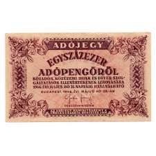 100000 Adópengő 1946. P51A VF