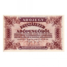 100000 Adópengő 1946 P51B aUNC-UNC