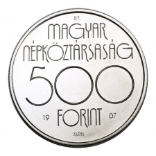 Nyári Olimpia Szöul 1988 500 Forint 1987 BU ezüst