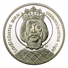 Szent László 500 Forint 1992 PP ezüst