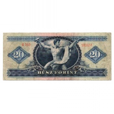 20 Forint Bankjegy 1969 aVF-VF