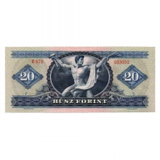 20 Forint Bankjegy 1969 gEF-aUNC