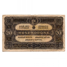 20 Korona Államjegy 1920 F