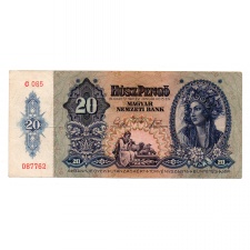 20 Pengő Bankjegy 1941 VF