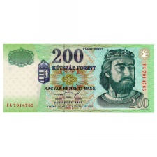 200 Forint Bankjegy 1998 FA UNC 