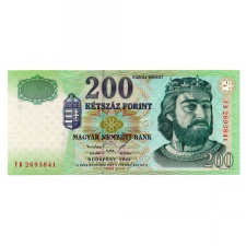 200 Forint Bankjegy 1998 FB UNC