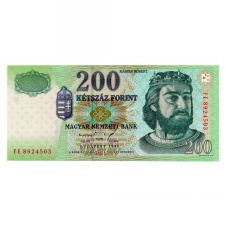 200 Forint Bankjegy 1998 FE UNC