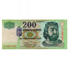 200 Forint Bankjegy 2001 FC VF