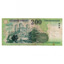 200 Forint Bankjegy 2002 FB F