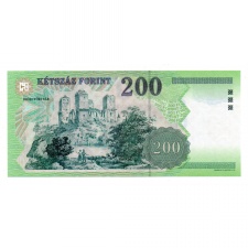 200 Forint Bankjegy 2002 FC gEF-aUNC