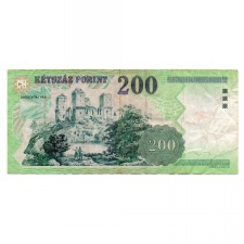 200 Forint Bankjegy 2006 FA VF