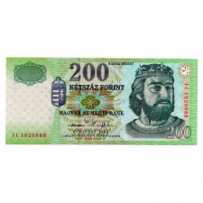 200 Forint Bankjegy 2006 FC EF