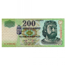 200 Forint Bankjegy 2006 FC F