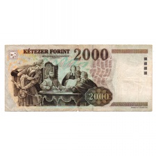 2000 Forint Bankjegy 2002 CA F