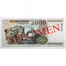 2000 Forint Bankjegy 2013 MINTA