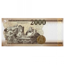 2000 Forint Bankjegy 2016 CE UNC forgalmi sorszám