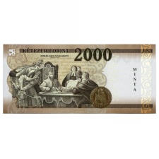 2000 Forint Bankjegy 2016 MINTA