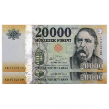 20000 Forint Bankjegy 2015 GD UNC forgalmi sorszámkövető pár
