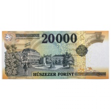 20000 Forint Bankjegy 2016 GD UNC forgalmi sorszám