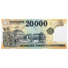 20000 Forint Bankjegy 2016 GE aUNC, hajtatlan forgalmi sorszám