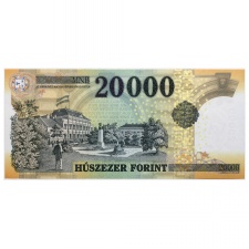 20000 Forint Bankjegy 2016 GK UNC forgalmi sorszám