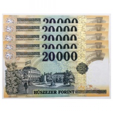 20000 Forint Bankjegy 2016 MINTA és GB-GE extra azonos számok