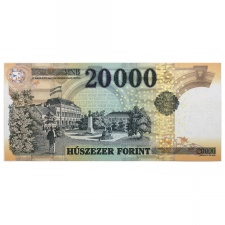 20000 Forint Bankjegy 2021 IJ nagyon alacsony sorszám