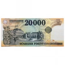 20000 Forint Bankjegy 2022 IP UNC nagyon alacsony szám 0000030