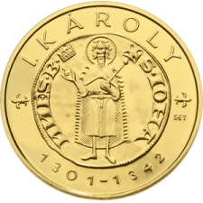 I. Károly aranyforintja 10000 Forint 2012