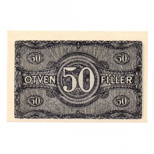 50 Fillér Postatakarékpénztárjegy 1920 UNC